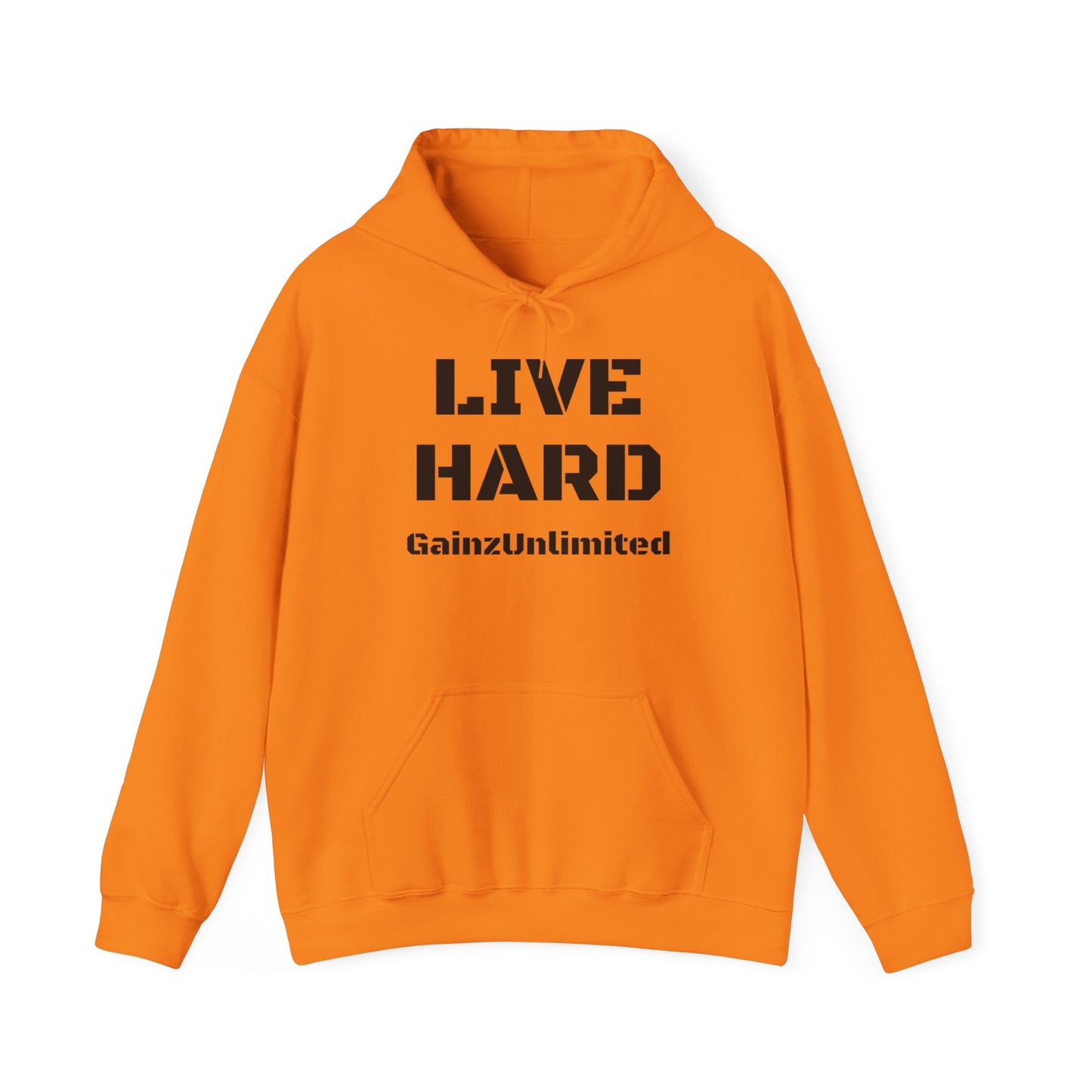 Live Hard Hooded Sweatshirt