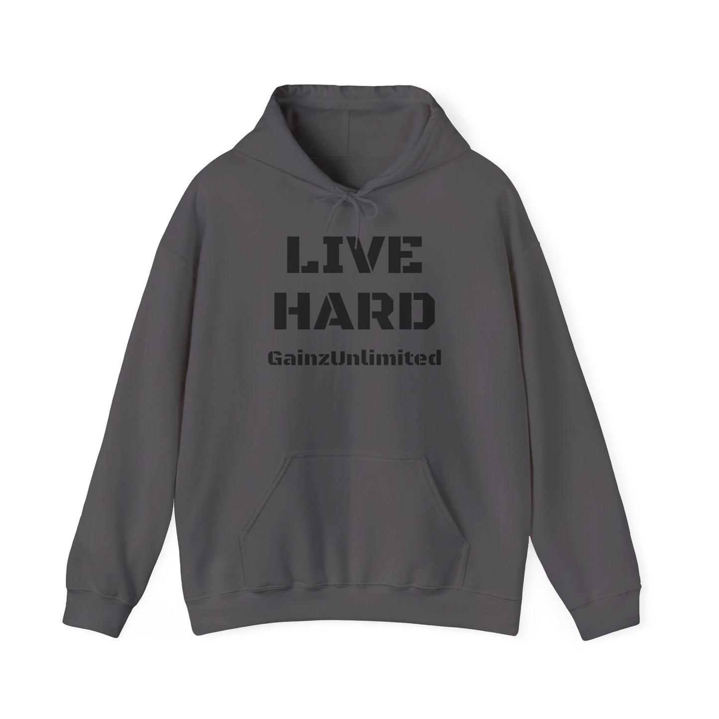 Live Hard Hooded Sweatshirt