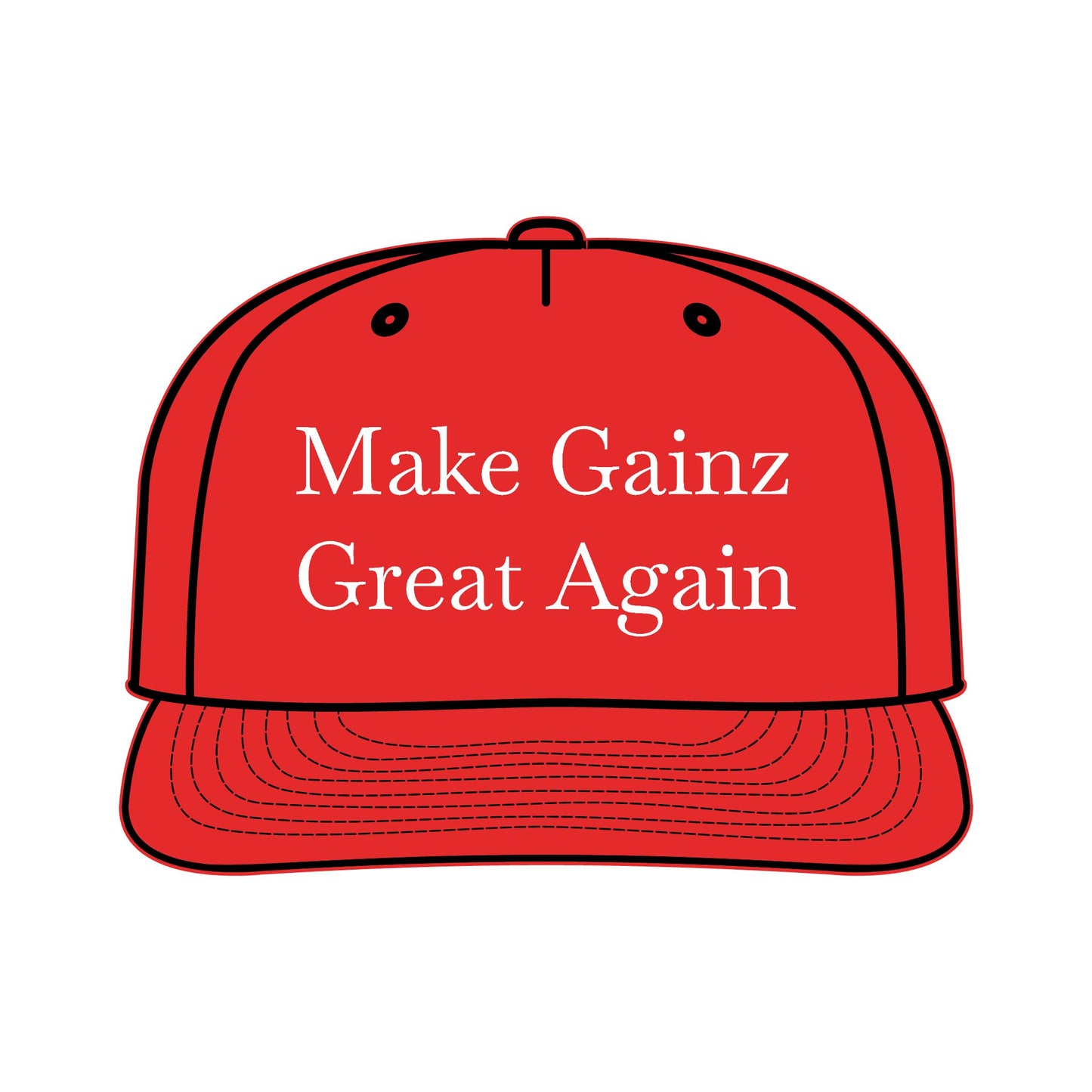 Make Gainz Great Again Surf Cap